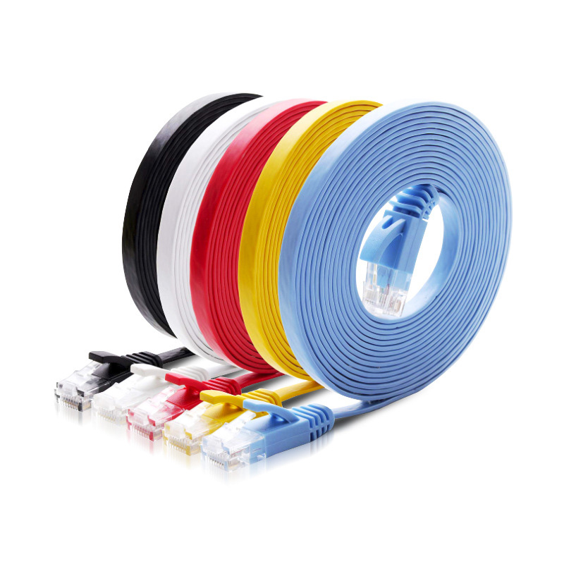 Power Over Ethernet - 1000Mbps CAT6 Flache Ethernet Gigabit Internet