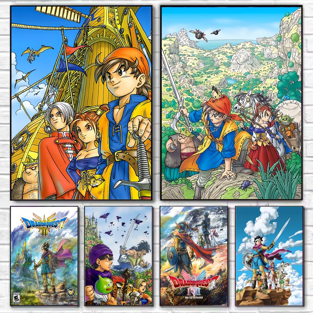 Game D-Dragon Q-Quest Poster,  – Office Quest Bewertung und Preis