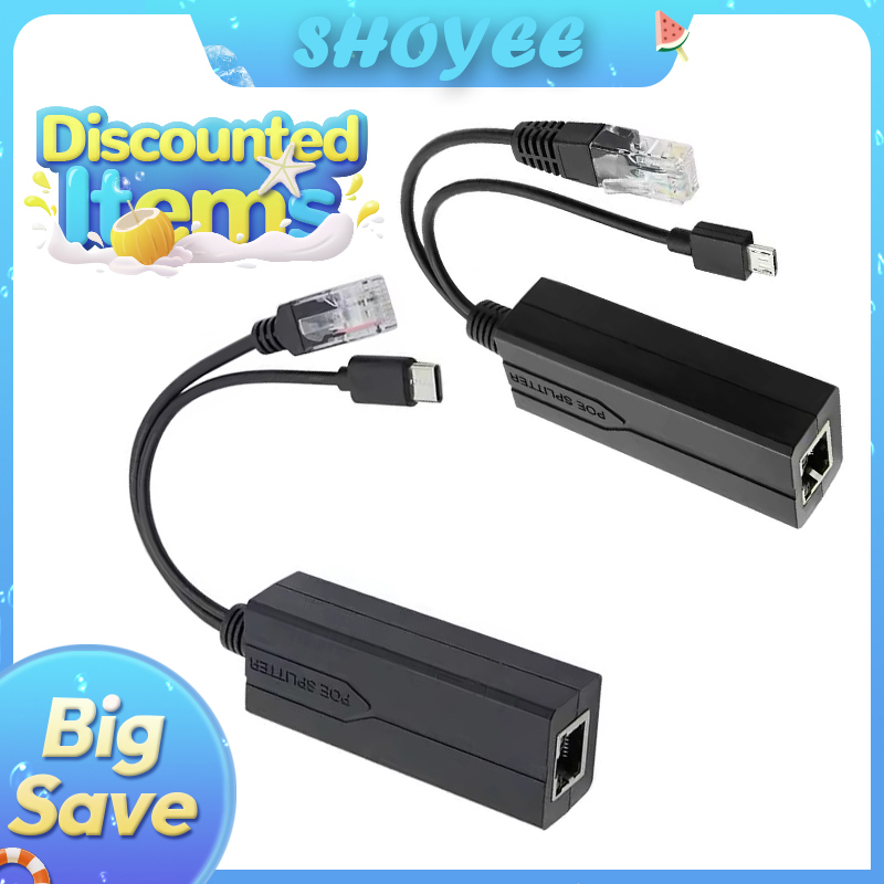 POE-Splitter 48 V auf 5 V Micr – Power Over Ethernet Bewertung und Preis