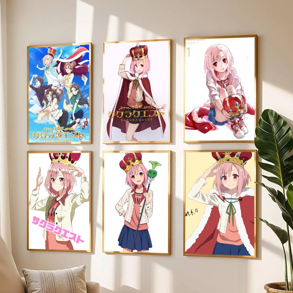 Anime S-Sakura Quest-T Poster  – Office Quest Bewertung und Preis