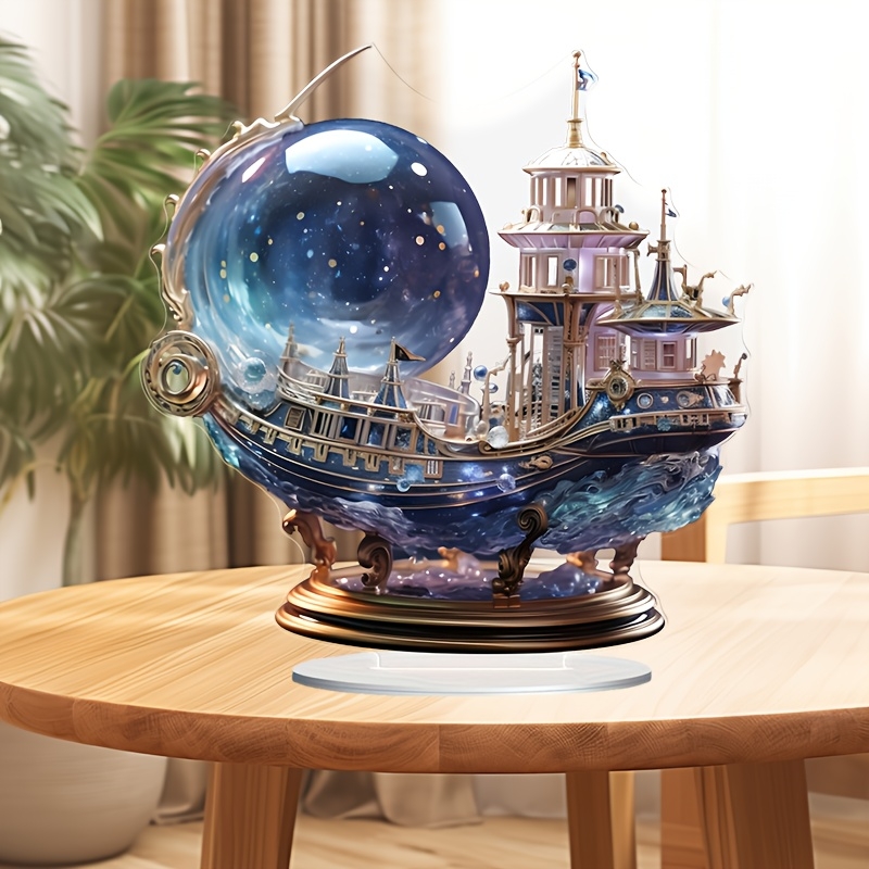 2D-Schiff-Figur im böhmischen  – Office Technologies Bewertung und Preis