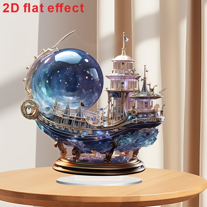 2D-Schiff-Figur im böhmischen  – Office Technologies Bewertung und Preis